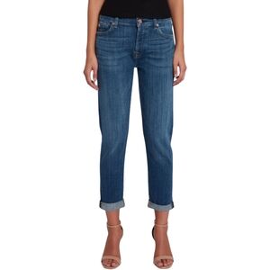 7 For All Mankind Women's Mid Blue Jeans